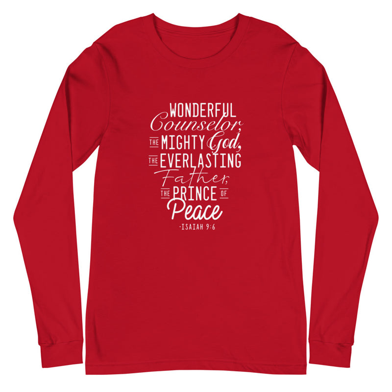 Wonderful Counselor - Christmas T-shirt