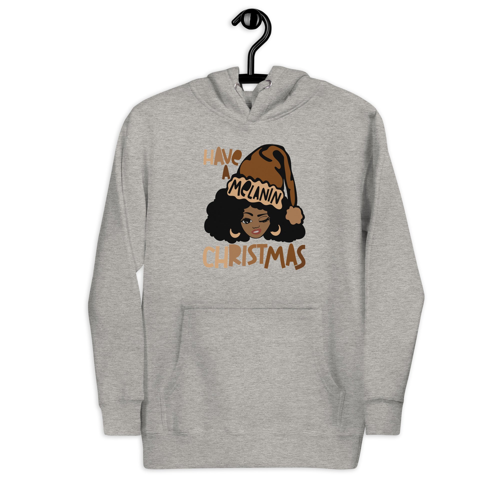 Melanin Christmas Unisex Hoodie – Urban Verbiage